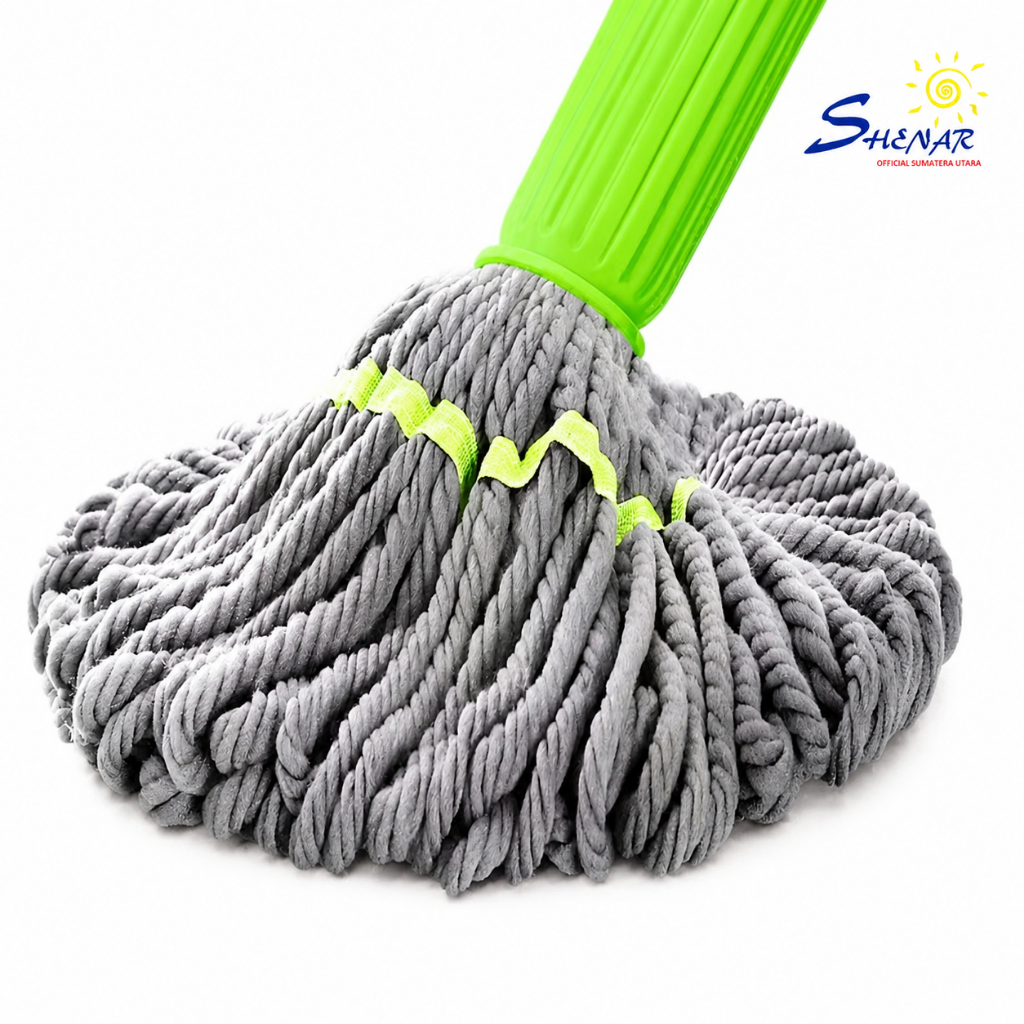 Alat Pel Pengepel Lantai Mop Pel Lantai Putar Otomatis Microfiber