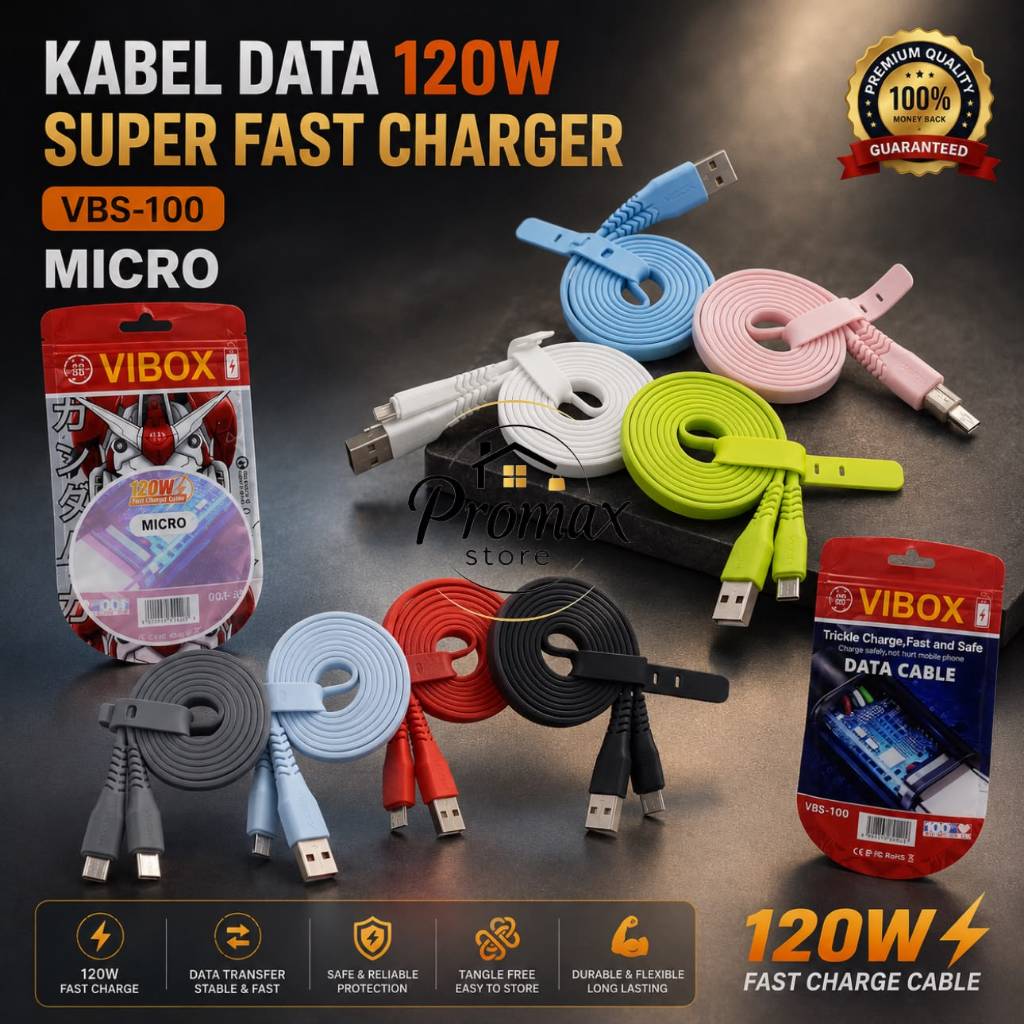 PM - Kabel Data Vibox For Android VBS100s Kabel Charger Casan Vibox Micro
