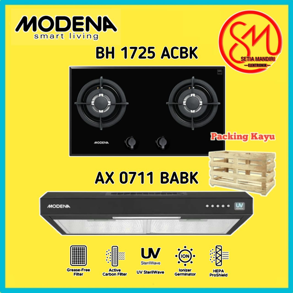 Modena BH 1725 ACBK Kompor Tanam Gas