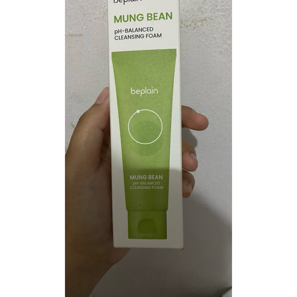 beplain mungbean facial wash