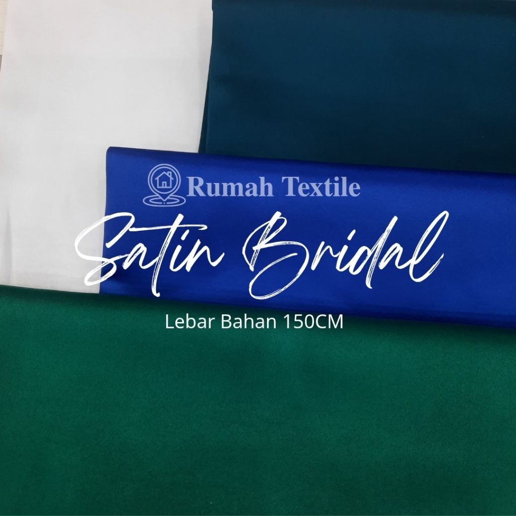 SATIN BRIDAL/SATIN POLOS/KAIN SATIN BRIDAL