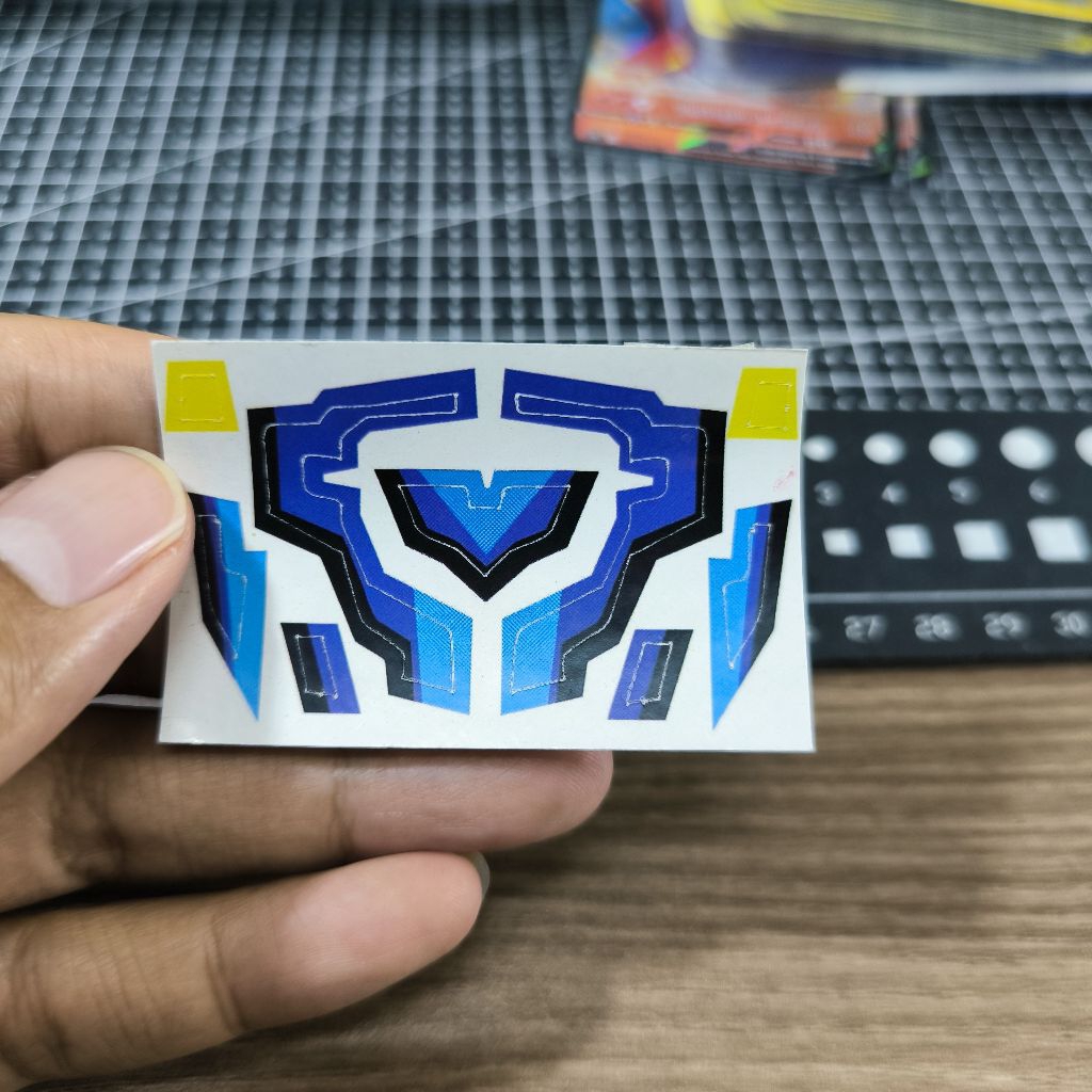 cutting sticker super bdaman mwc vanguard phoenix repro