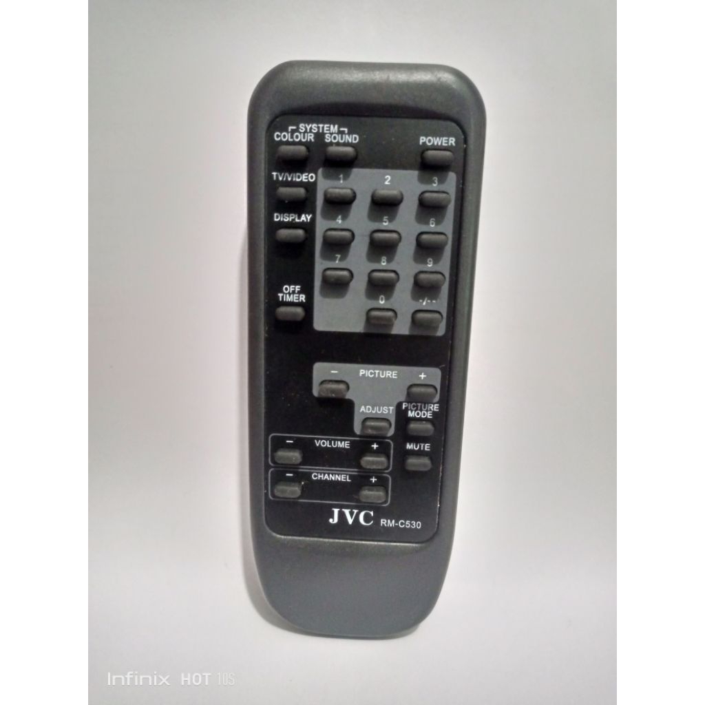 remot tv tabung JVC