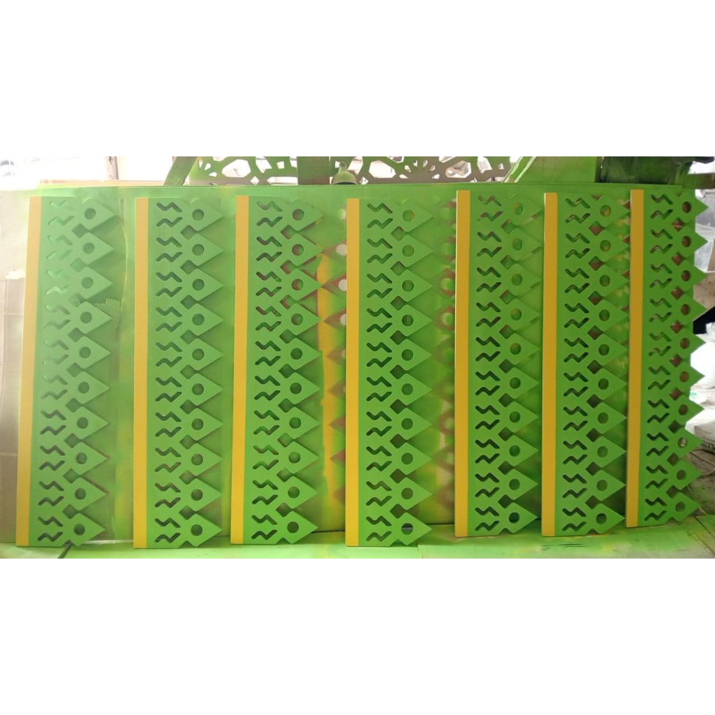 Lisplang Betawi GRC board Motif terbaru.