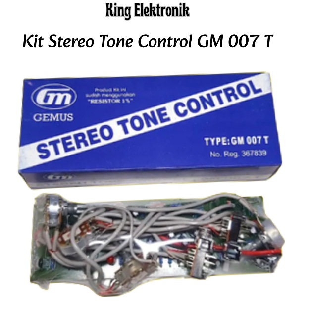 Kit Tone Control Stereo GM 007T