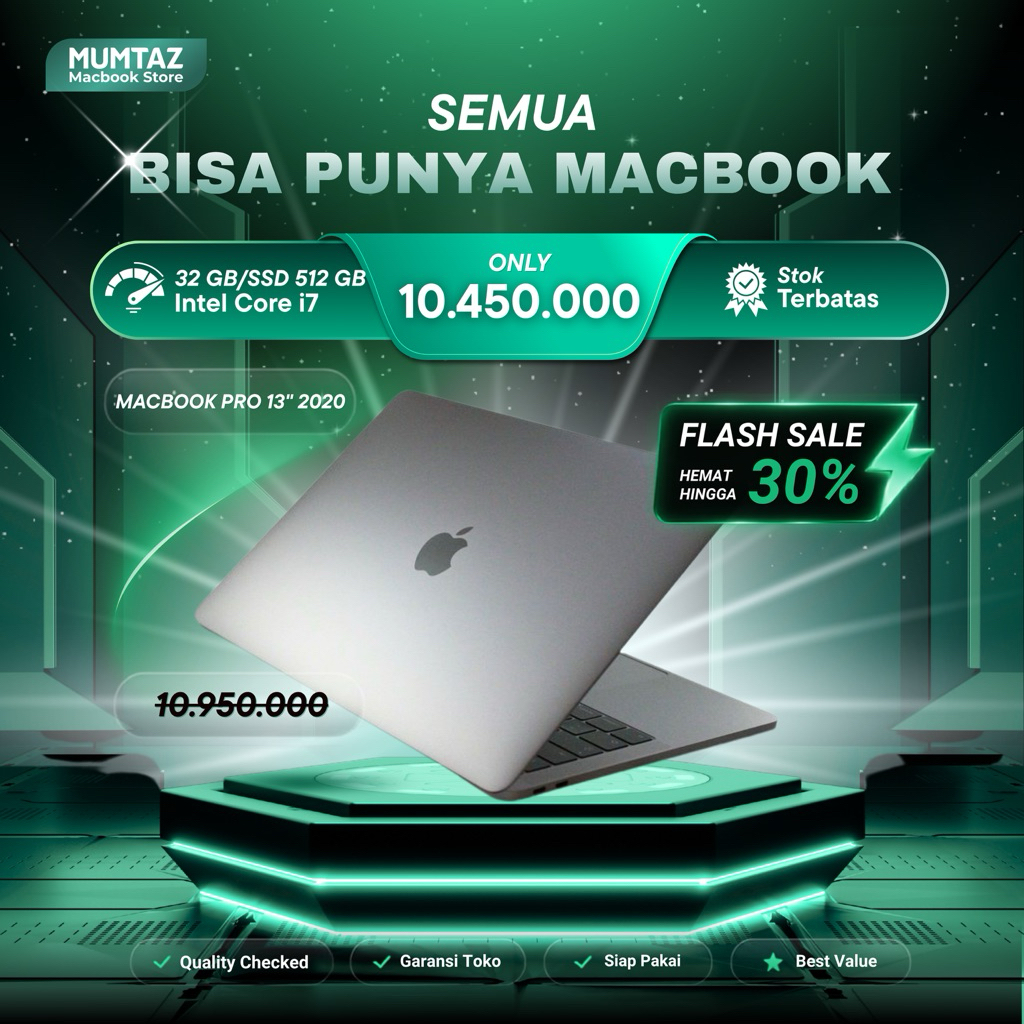 MACBOOK PRO RETINA 13" 2020 CTO