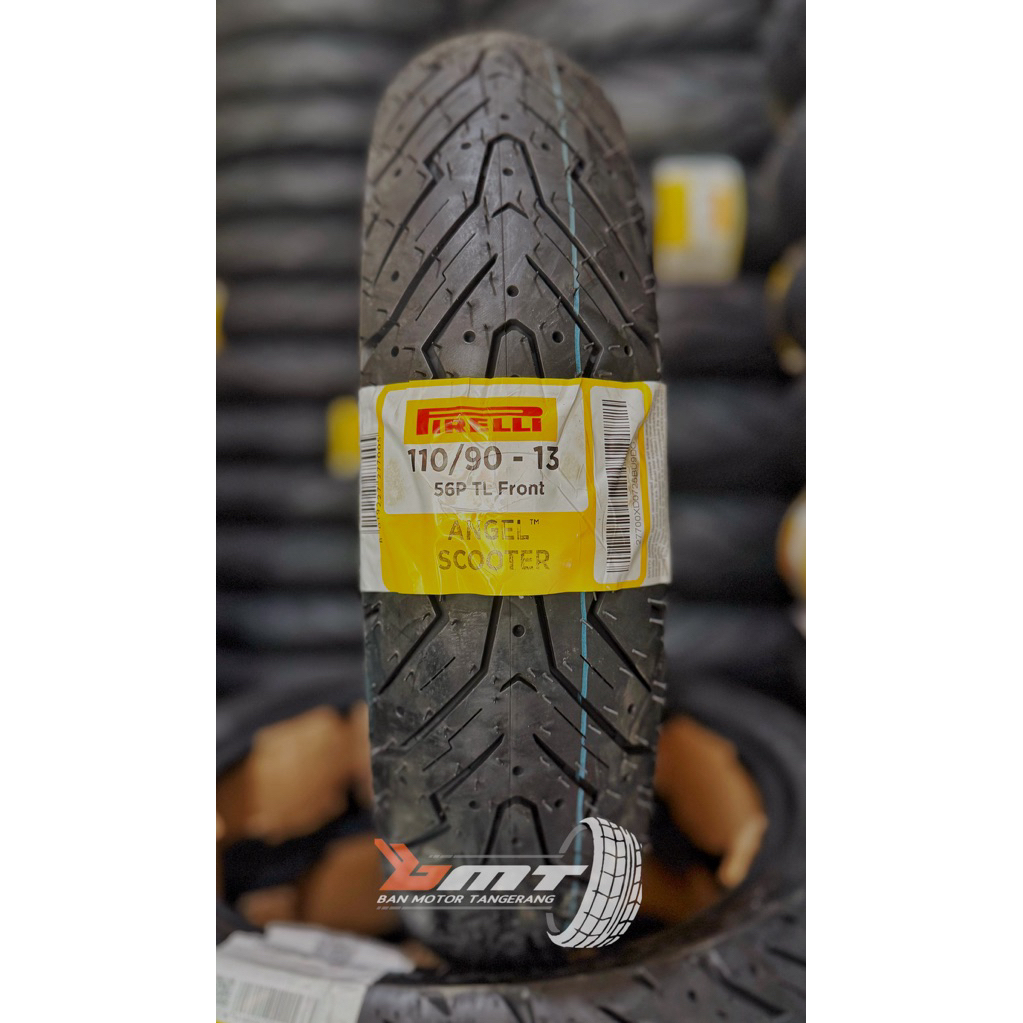 Pirelli Angel Scooter ukuran 110/90-13 ban depan SYM GTS 250i , SYM VTS 200/250i Tubelees
