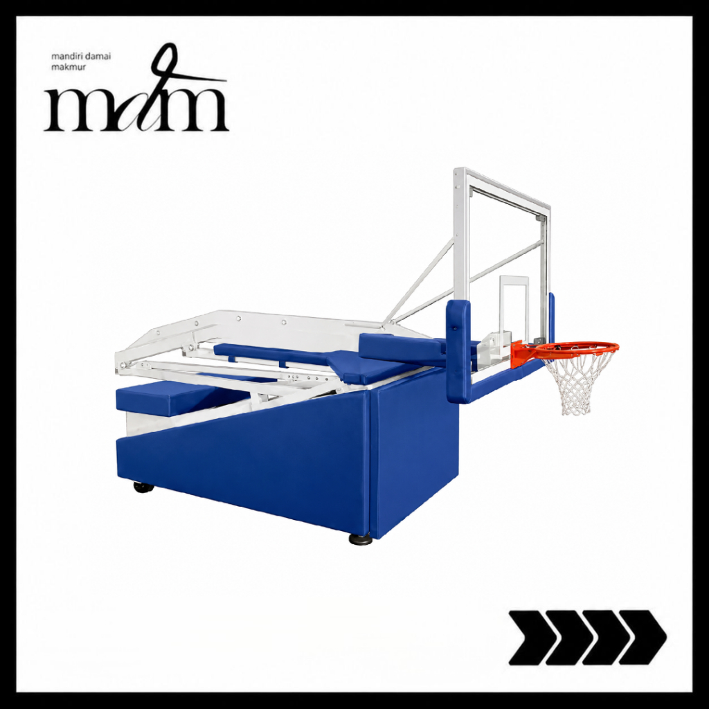 Ring Bola Basket Dewasa Model Portable Tiang Basket