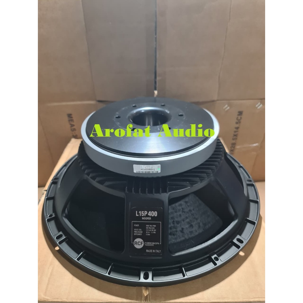 Komponen speaker RCF L15P400 M 15 INCH / RCF L15P400 M