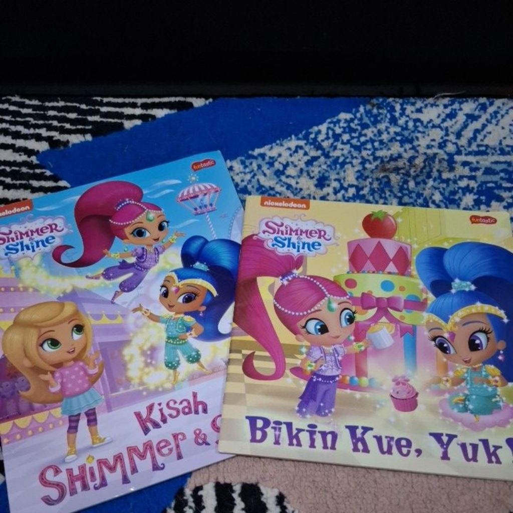 Buku Anak PRELOVED- Shimmer & Shine. Soft Cover Full Color