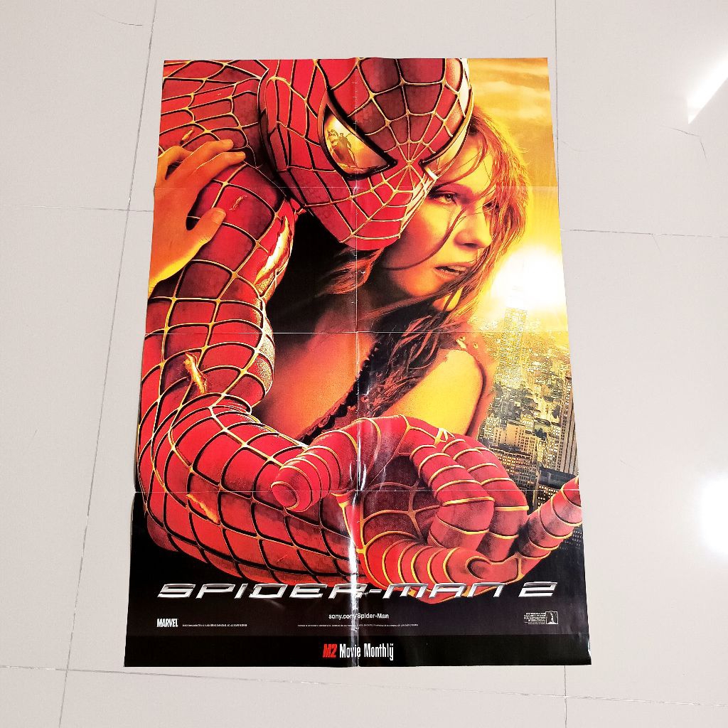 Poster Film Bolak Balik ( Dua Sisi ) King Kong dan Spiderman 2 Dari Majalah M2 Movie Monthly, Panjan