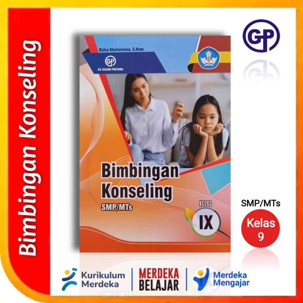 Buku Bimbingan Konseling (BK) SMP/MTs Kelas 9 Kurikulum Merdeka