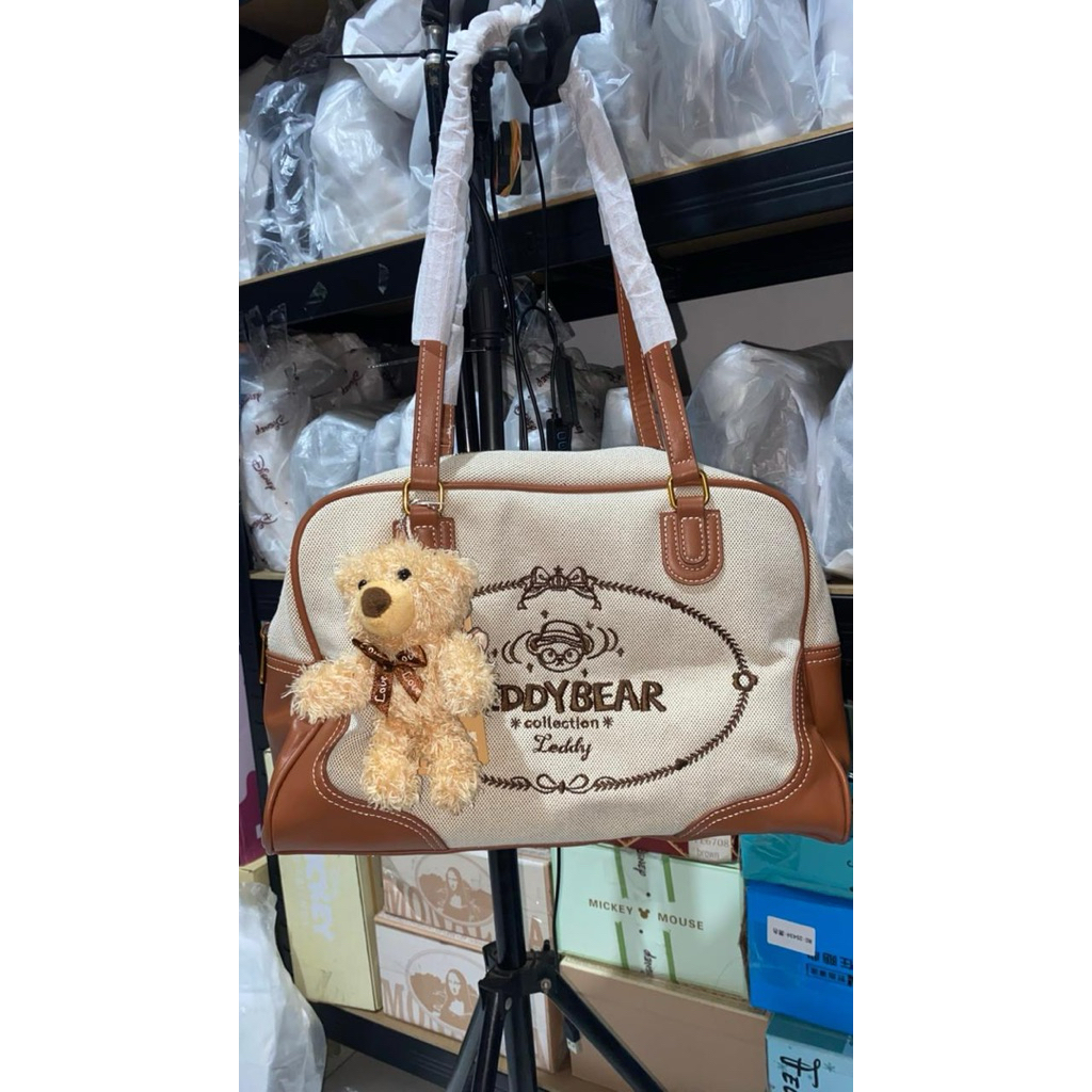 Tote Teddy bear + ganci