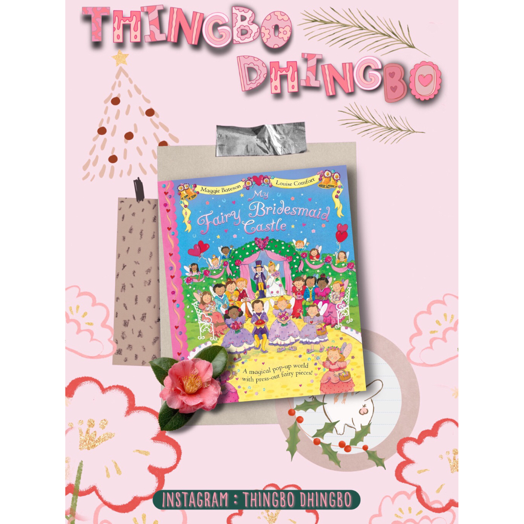 My Fairy Bridesmaid Castle Pop-Up Book By Maggie Bateson - Pop Up Book My Fairy - Langka