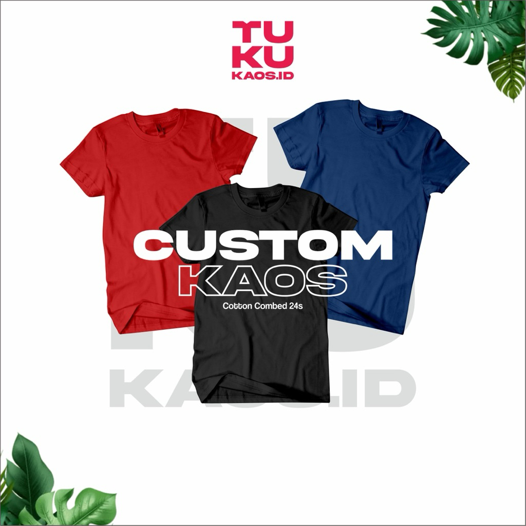 KAOS CUSTOM COTTON COMBED 24s
