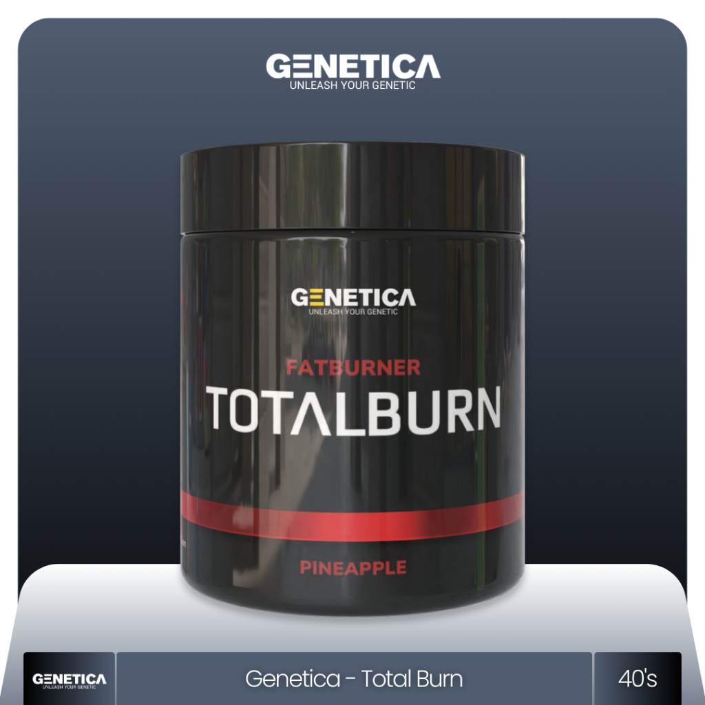 Genetica Total Burn Fat Burner 100 Gram CLA L Carnitine