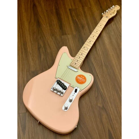 Squier Paranormal Series Offset Telecaster Electric Guitar Shell Pink F03-037-7005-556