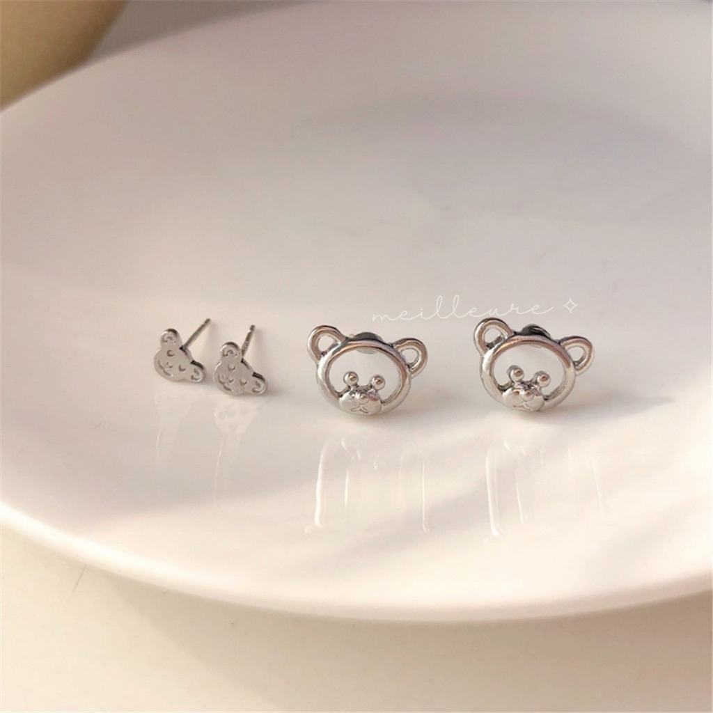 Anting Korea Wanita Fashion Titanium Tusuk Jepit Panjang Tindik Stud Xuping Klip Drop Aksesoris Wani