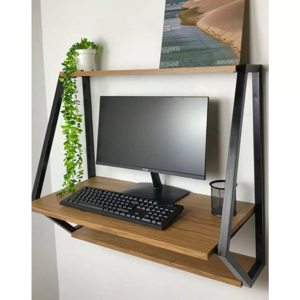 MEJA TEMPEL DINDING BELAJAR MEJA TEMPEL DINDING LAP TOP MEJA DINDING KOMPUTER MEJA DINDING KAMAR