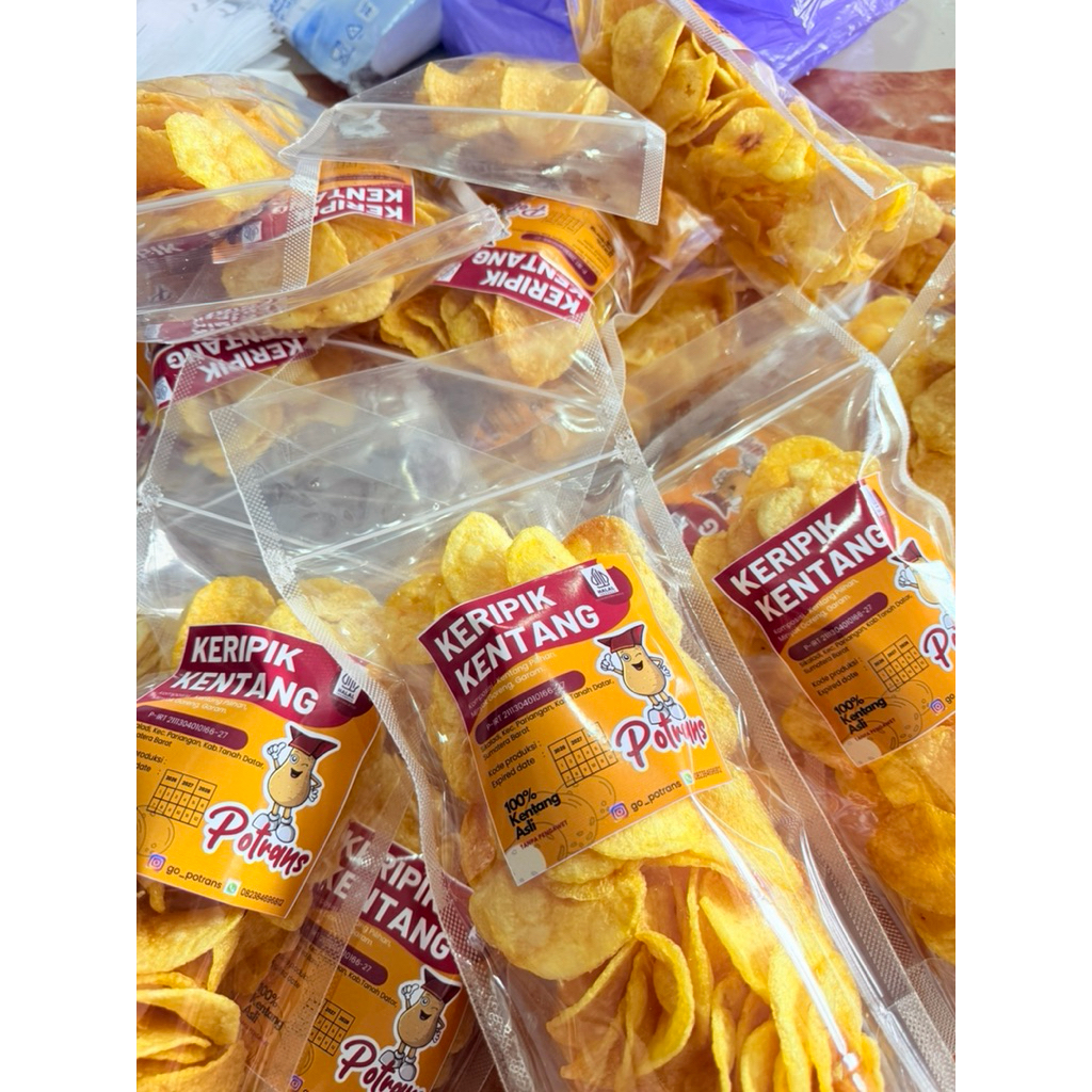 keripik kentang Potrans pax besar