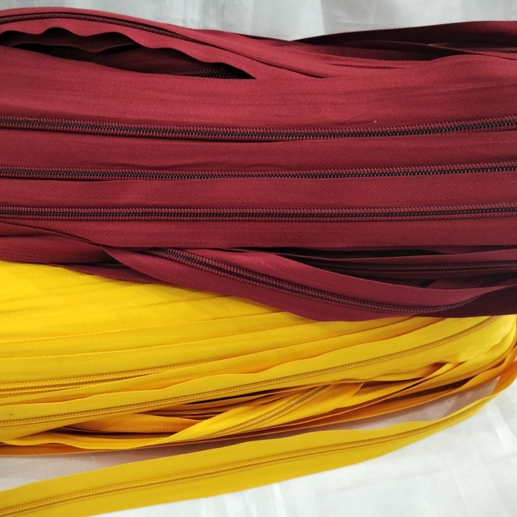 (OBRAL) Resleting Amco Warna No. 5 isi 100 yard./Daun Resleting/Daun Amco no.5(PER ROL)