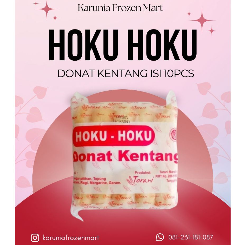 Hoku Hoku Donat Kentang 10pcs Hoku Hoku Donat Kentang 10pcs