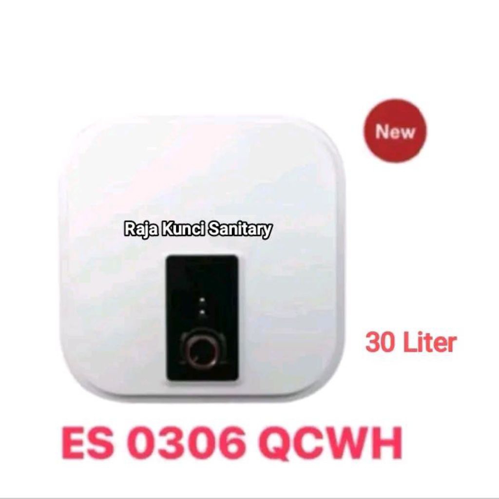 Water Heater MODENA/Pemanas Air/Kamar Mandi/ES 0306 QCWH/Listrik/30 Liter