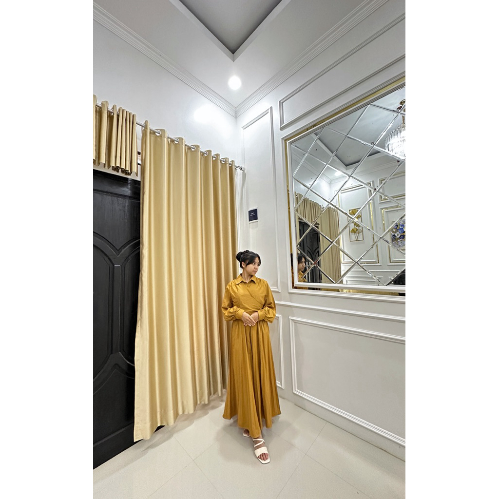 jumpsuit mk/ jumpsuit kulot/ dress wanita plisket (pl)
