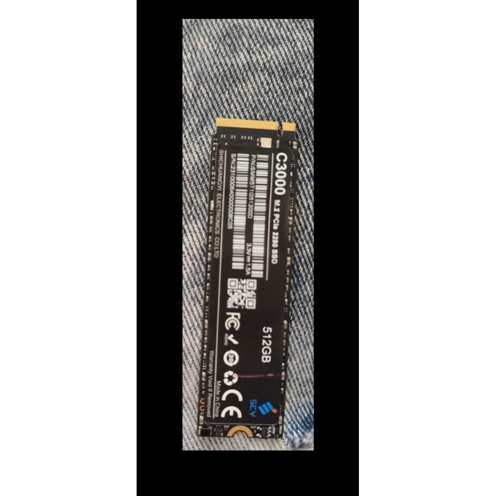 NVME 512GB BEKAS COPOTAN SEHAT 99%