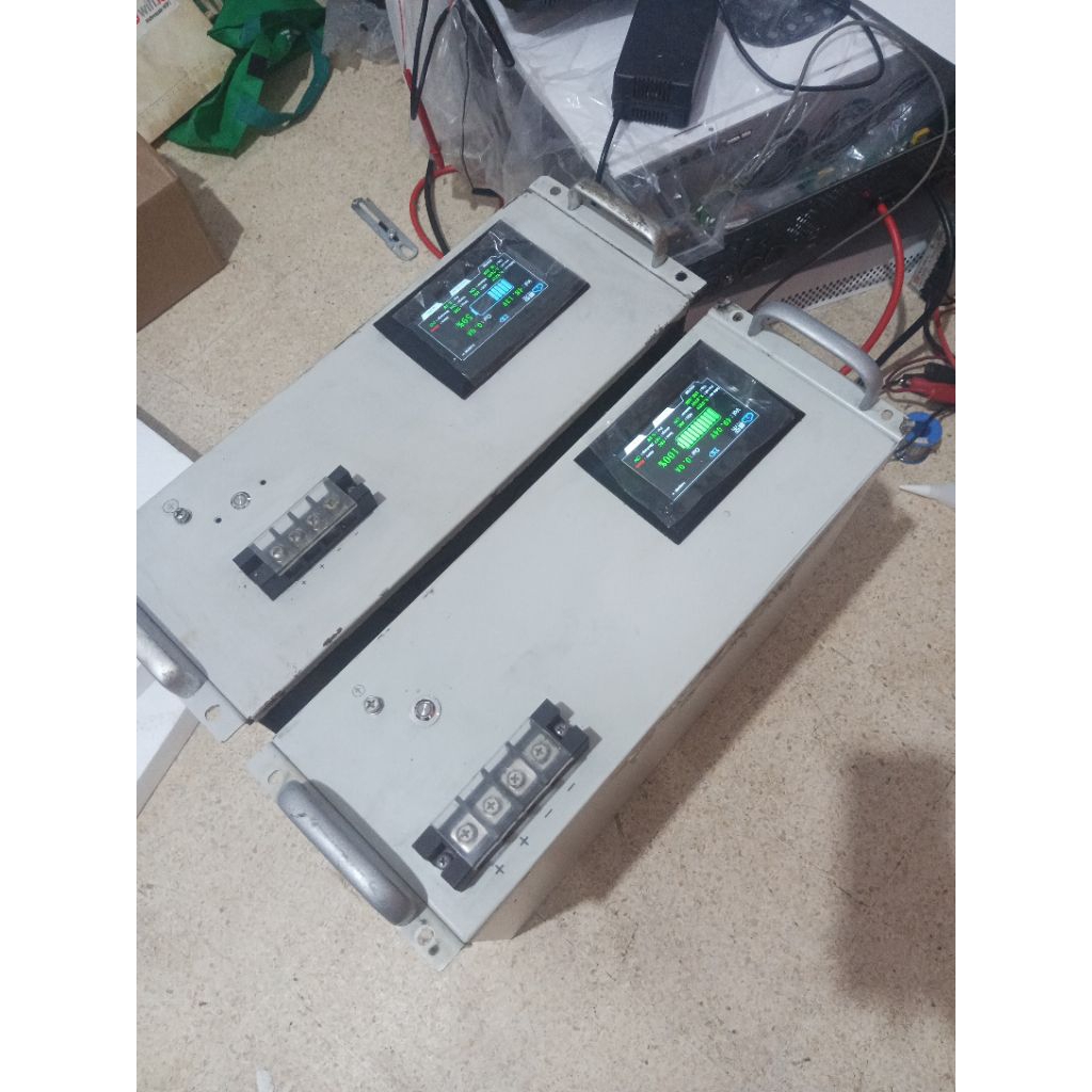 lifepo4 48v 100ah bms smart jikong led touchscreen