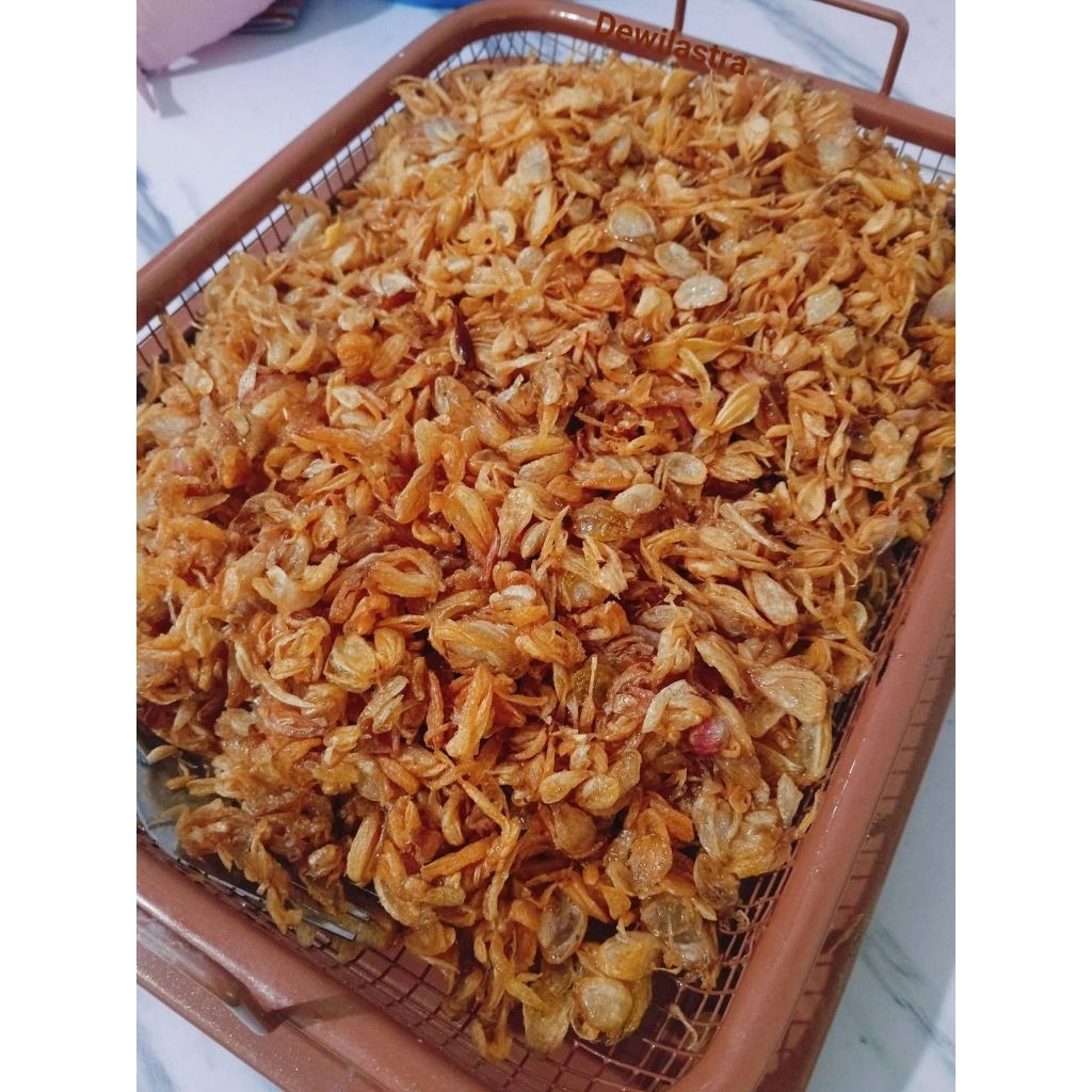 Bawang Goreng 1 kg [C]-Termurah Brambang Asli brebes Campuran Kemasan 1000g
