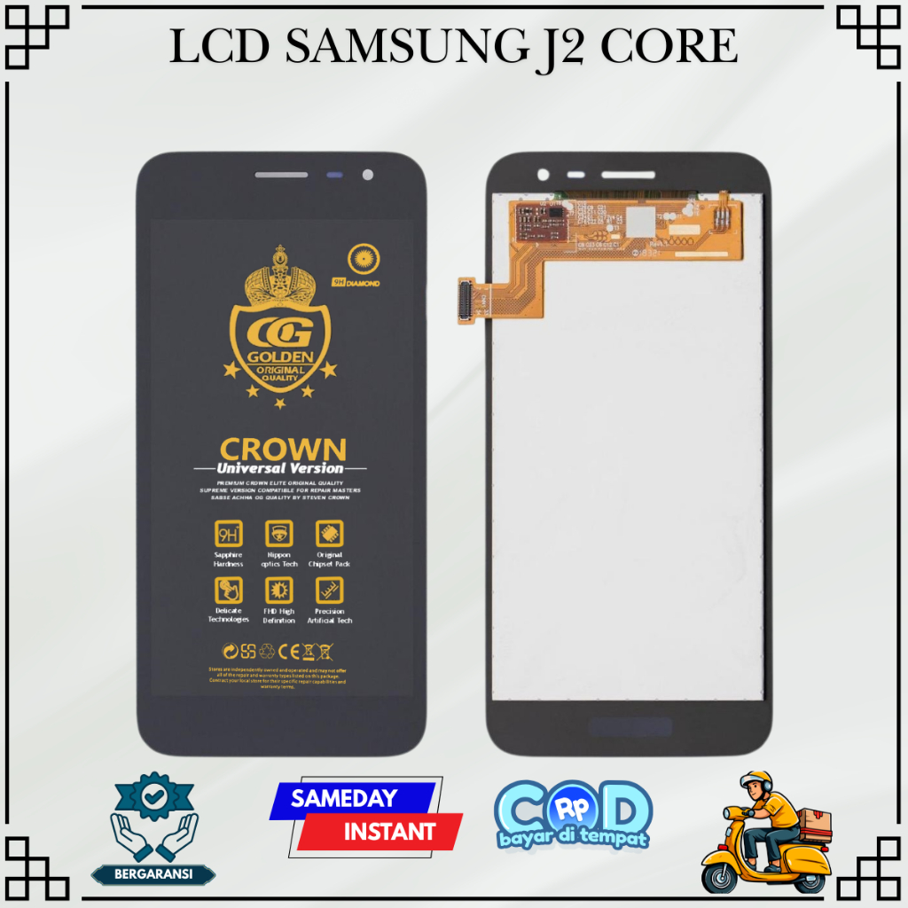 LCD SAMSUNG J2 CORE / (SAMSUNG GALAXY J2 CORE) / J260 TOUCHSCREEN FULLSET COMPLETE ORIGINAL