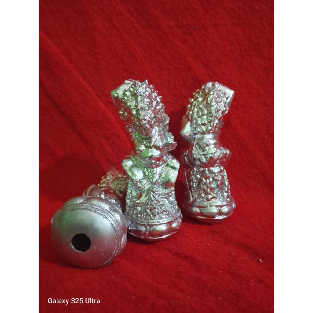 handle keris bali makoro logam alpaka pleting perak