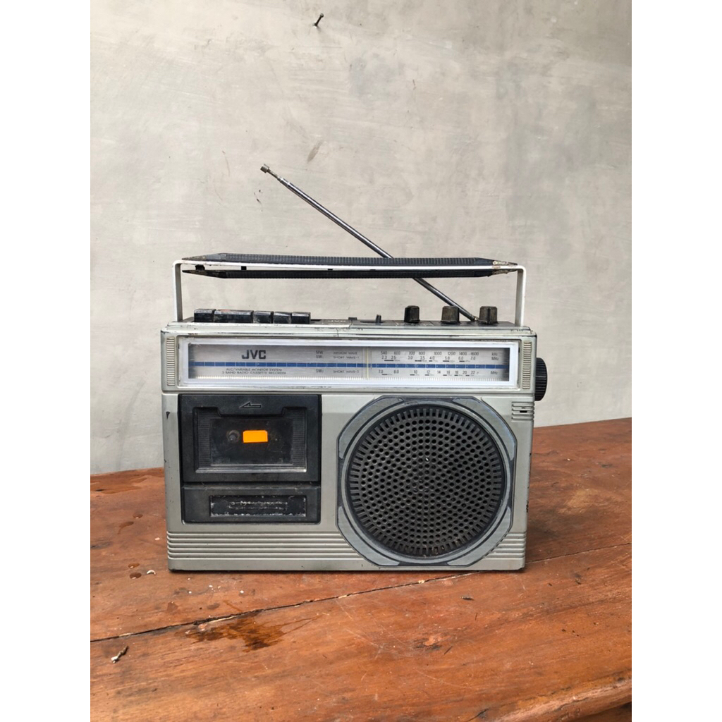 Radio tape  Jvc antik jadul