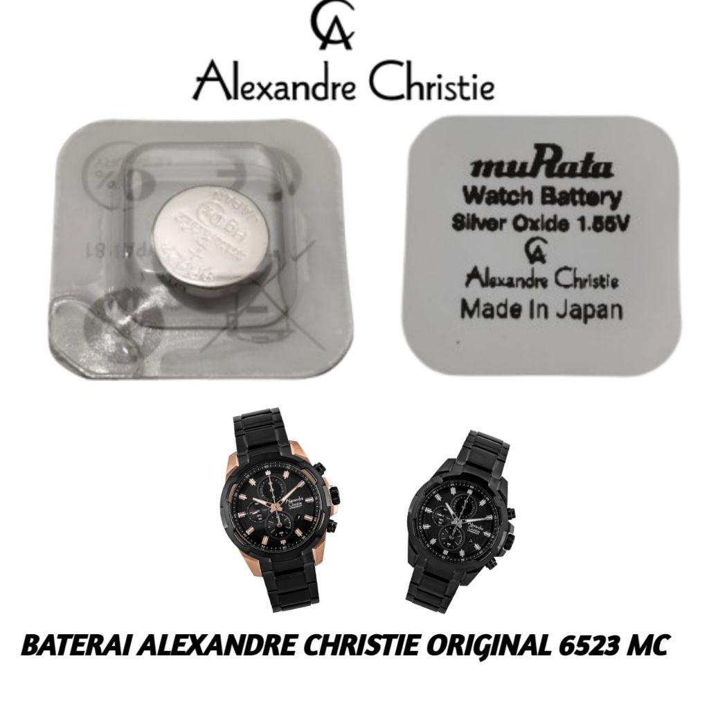 Baterai Alexandre Christie original 6523 MC