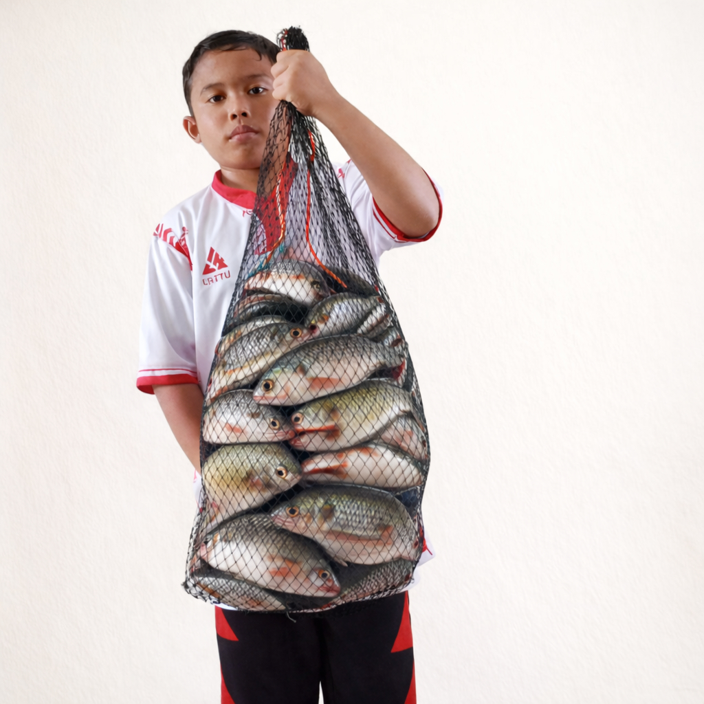 Korang Ikan Bahan Nilon Mancing Nila