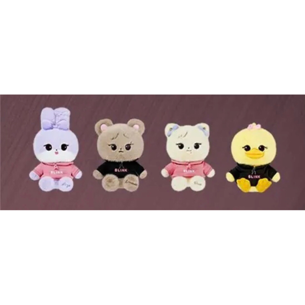 READY STOCK OFFICIAL BLACKPINK DEADLINE CHARACTER PLUSH DOLL