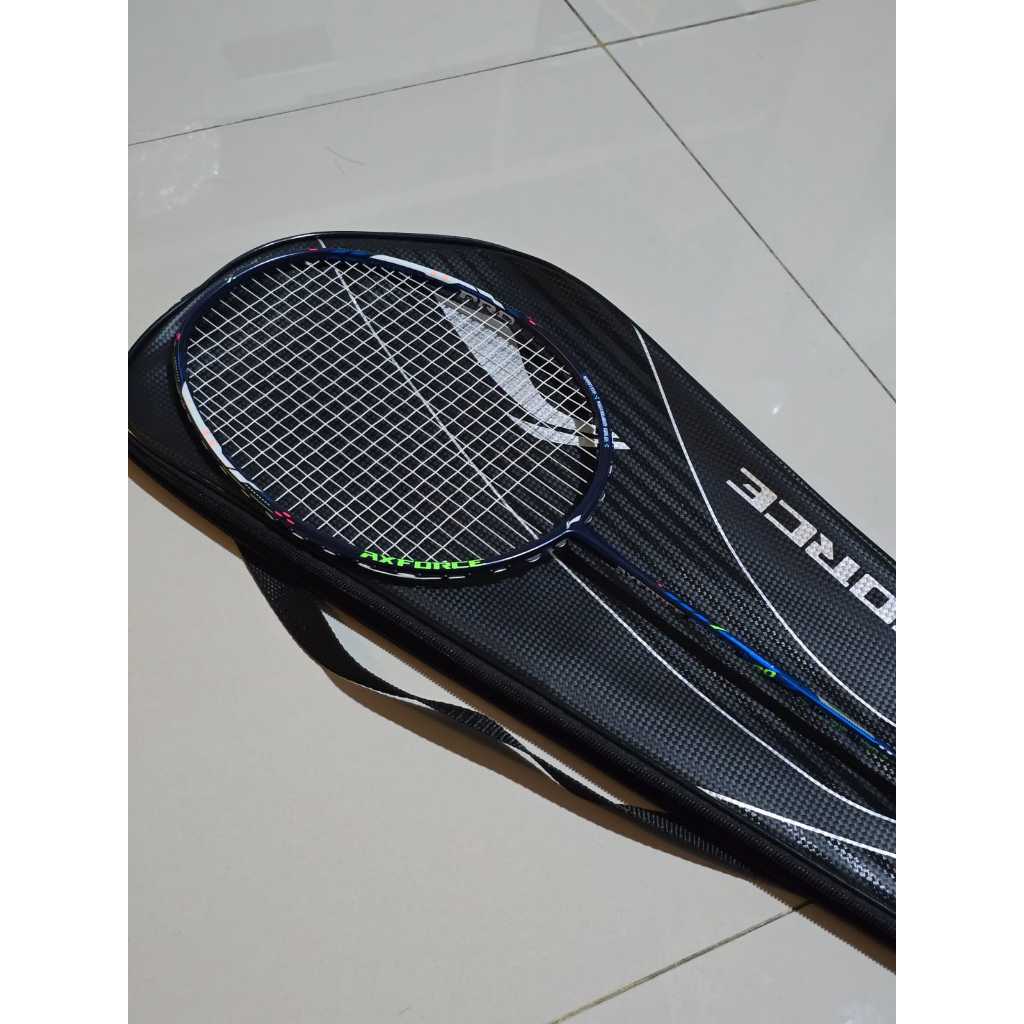 Nett Second Raket Lining Badminton Bulutangkis Lining Axforce Cannon Pro
