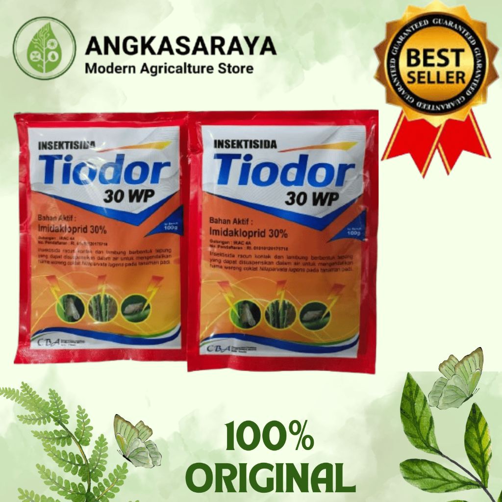 INSEKTISIDA TIODOR 30WP 100 GR IMIDAKLOPRID 30 %