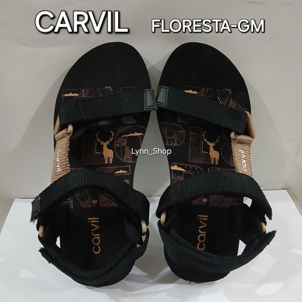 CARVIL CRUSHER-GM DAN FLORESTA-GM #New Sandal Gunung Pria Carvil 38-43 100% ORI