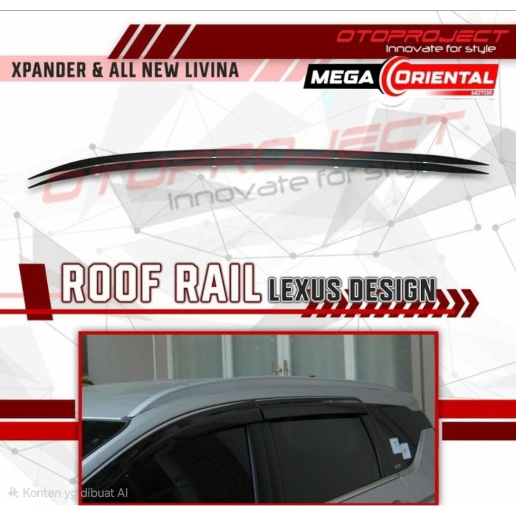 Otoproject - Roof Rail / Roofrail Atas Xpander Car