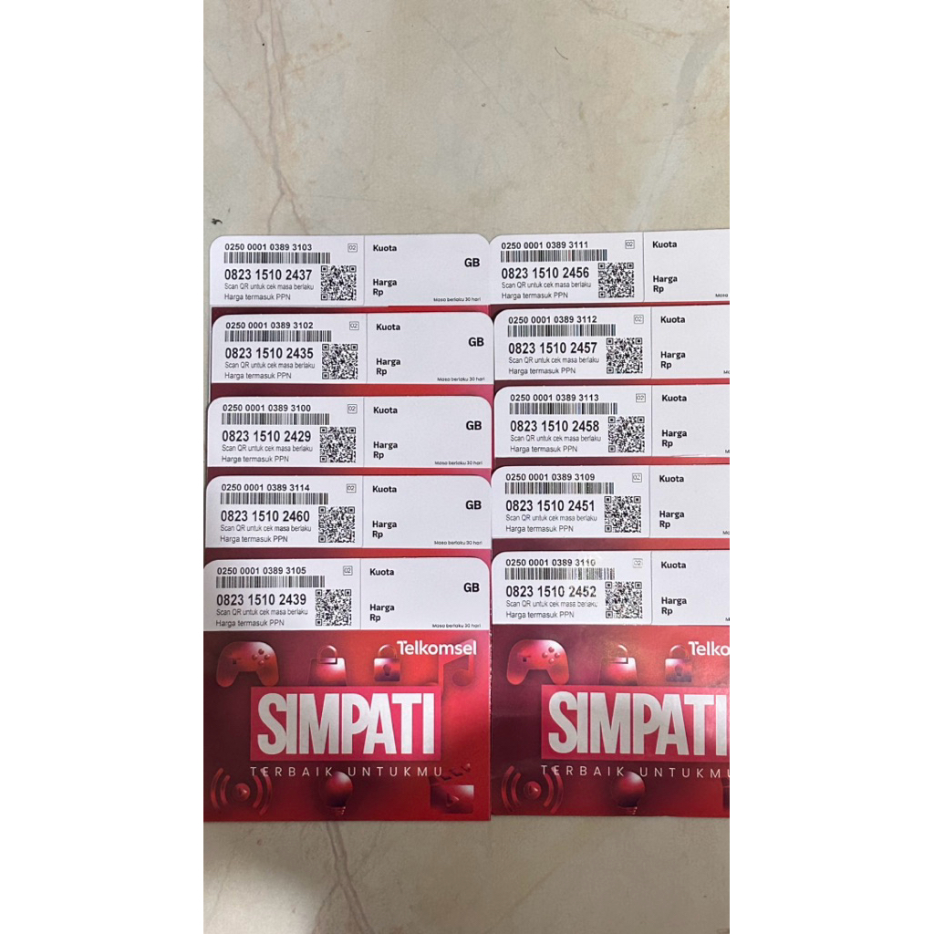 Ready Kartu Simpati kuota 3gb siap pakai