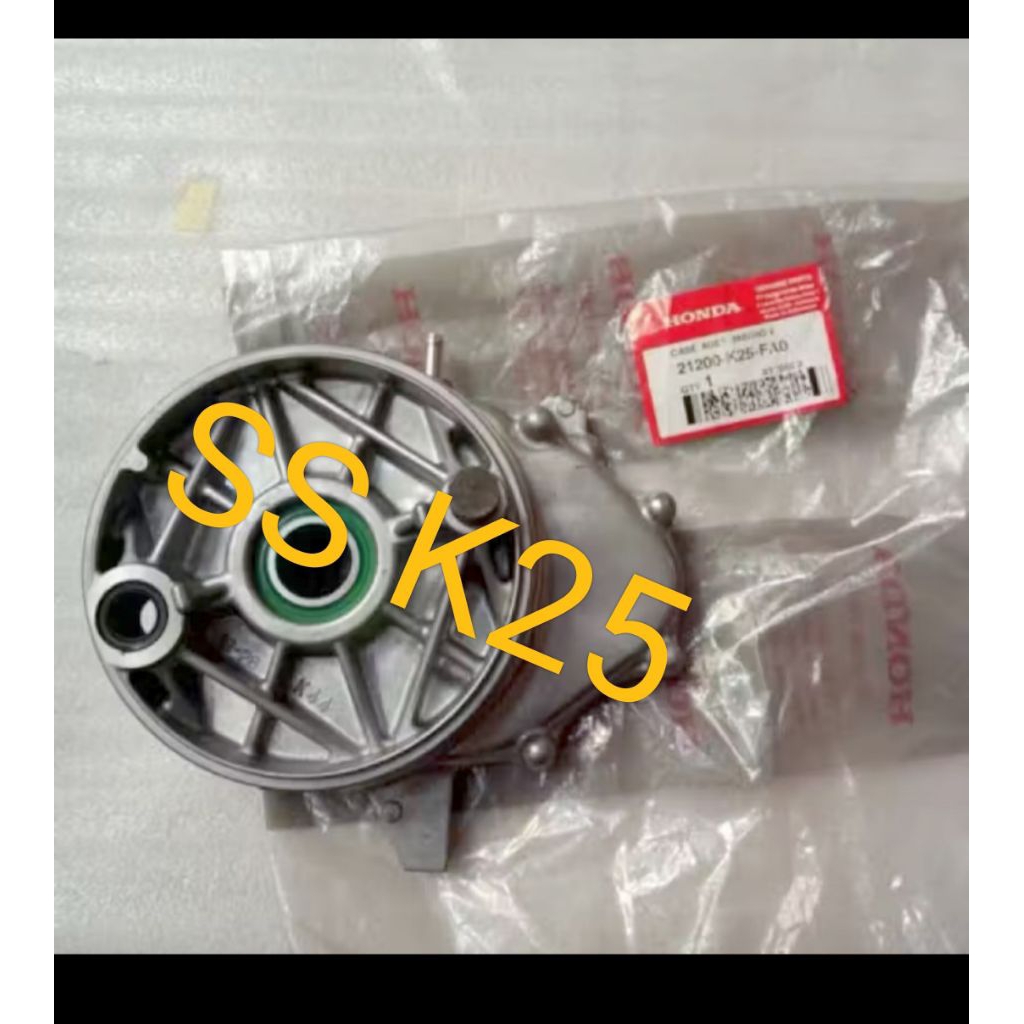 case assy mission cover tutup blok bak cvt gardan gir bok dudukan kampas rem vario beat skopi scoopy