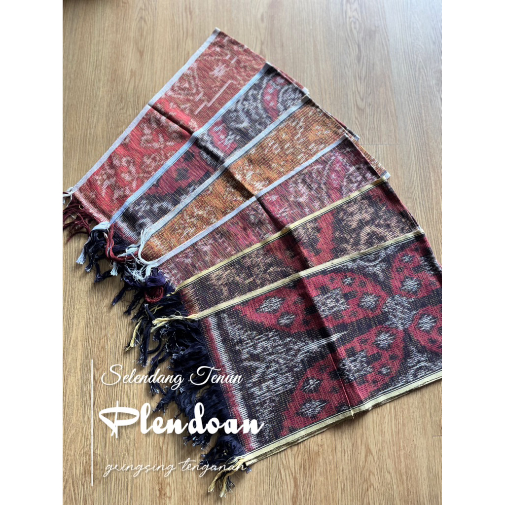 YUKAKEBAYA || SELENDANG TENUN PLENDOAN GRINGSING TENGANAN KLASIK