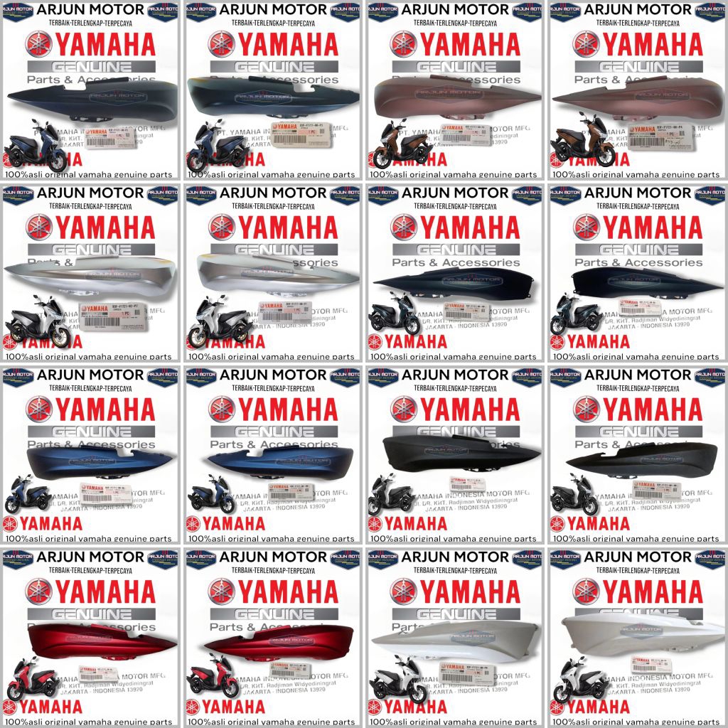 cover side,body belakang kanan kiri lexi 125 lexi s 125 lexi abs original yamaha 100%