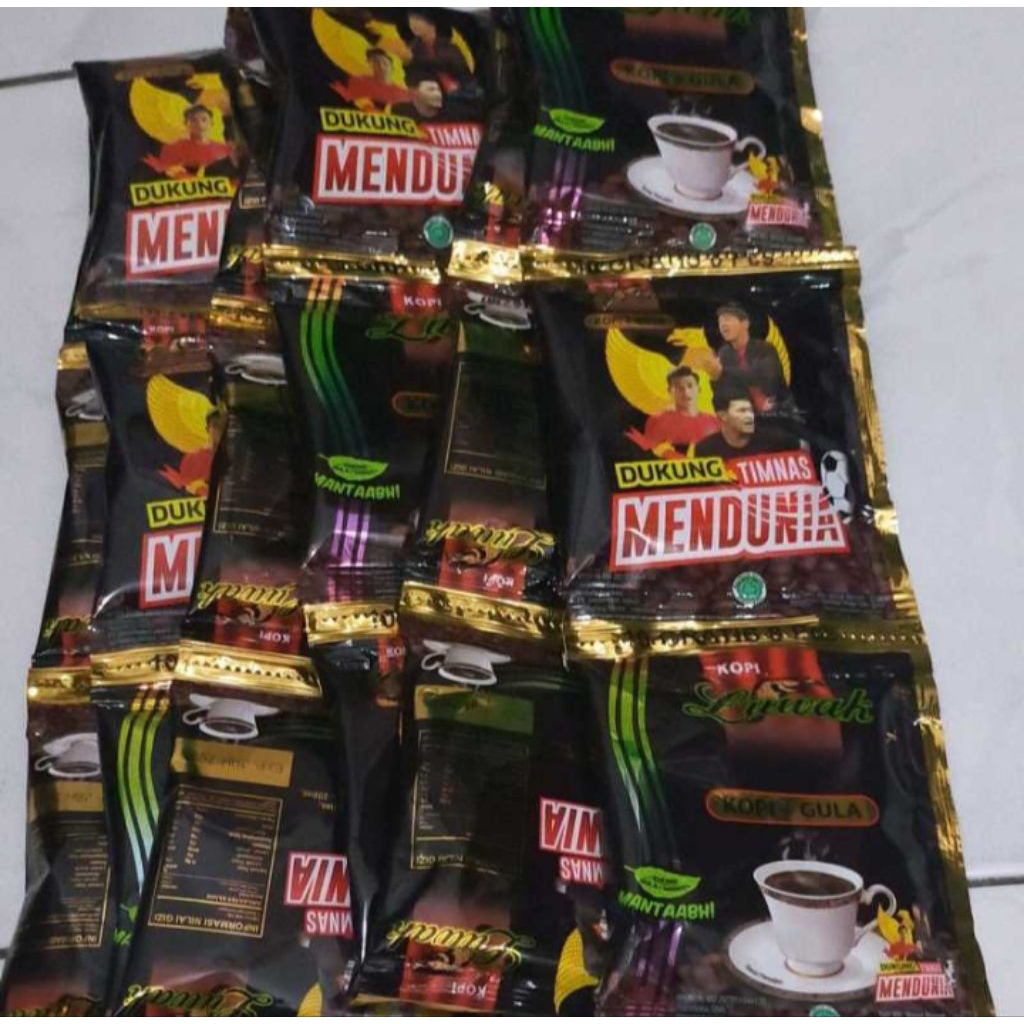 luwak kopi gula hitam renceng