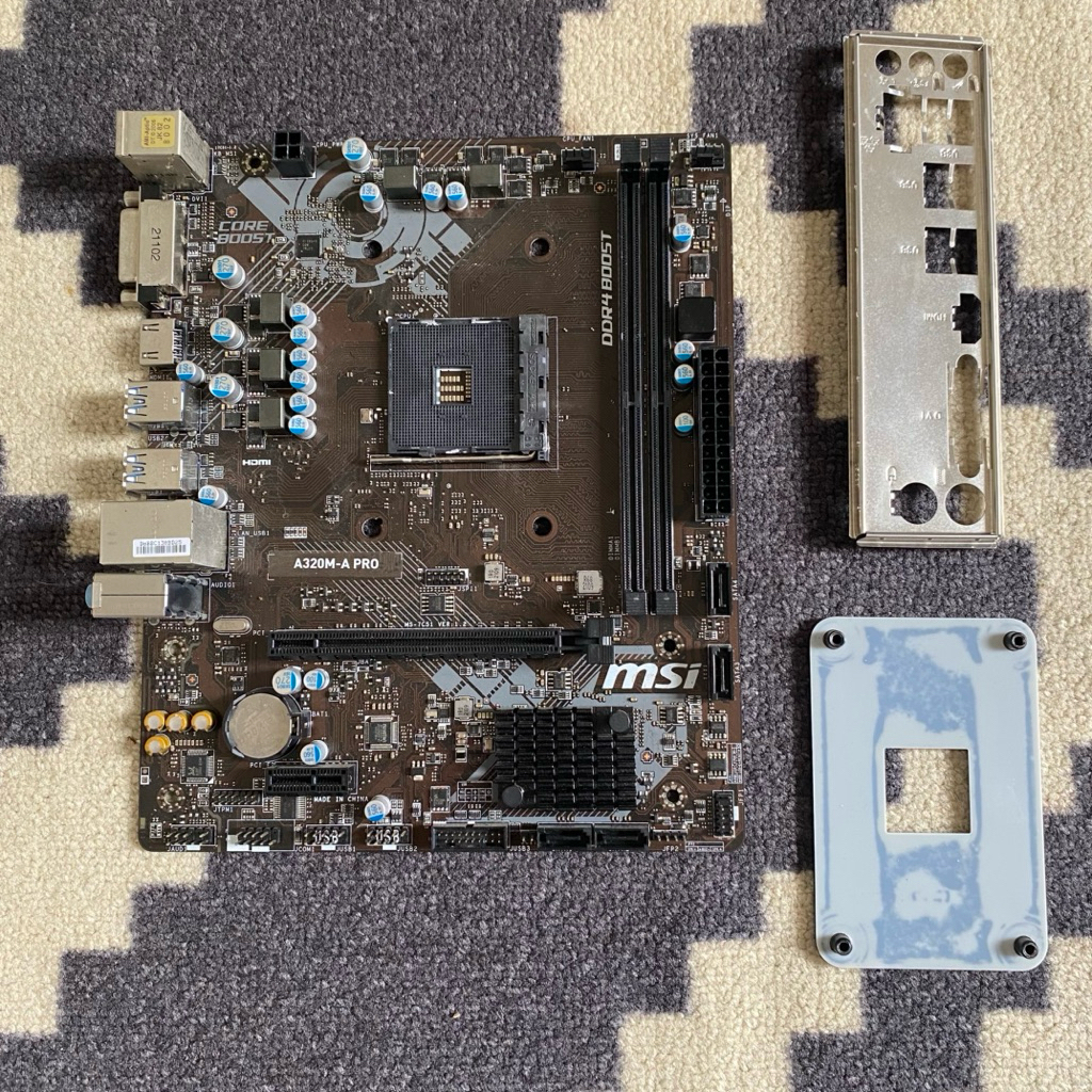motherboard mobo amd am4 msi a320m-a pro