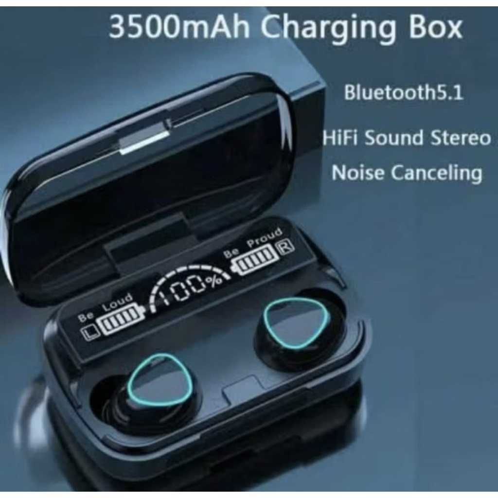 [ COD ] TWS M10 HEADSET BLUETOOTH WIRELESS