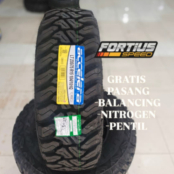Ban mobil offroad ukuran 235 75 R15 type ACCELERA MT/01 ban mobil jeep