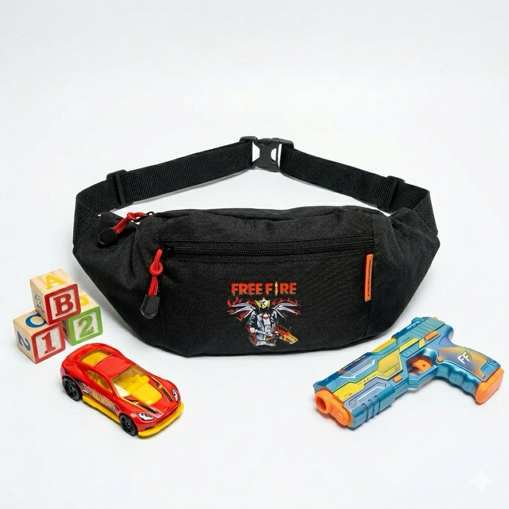 Tas Pinggang Anak Laki Laki Motif Keren Forst Diamond Sprunky FF